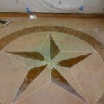 custom-star-logo-concrete-stain-etching-engraving custom-star-logo-concrete-stain-etching-engraving