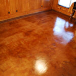 Acid Stained Concrete Floor