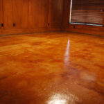 Acid Stained Concrete Floor