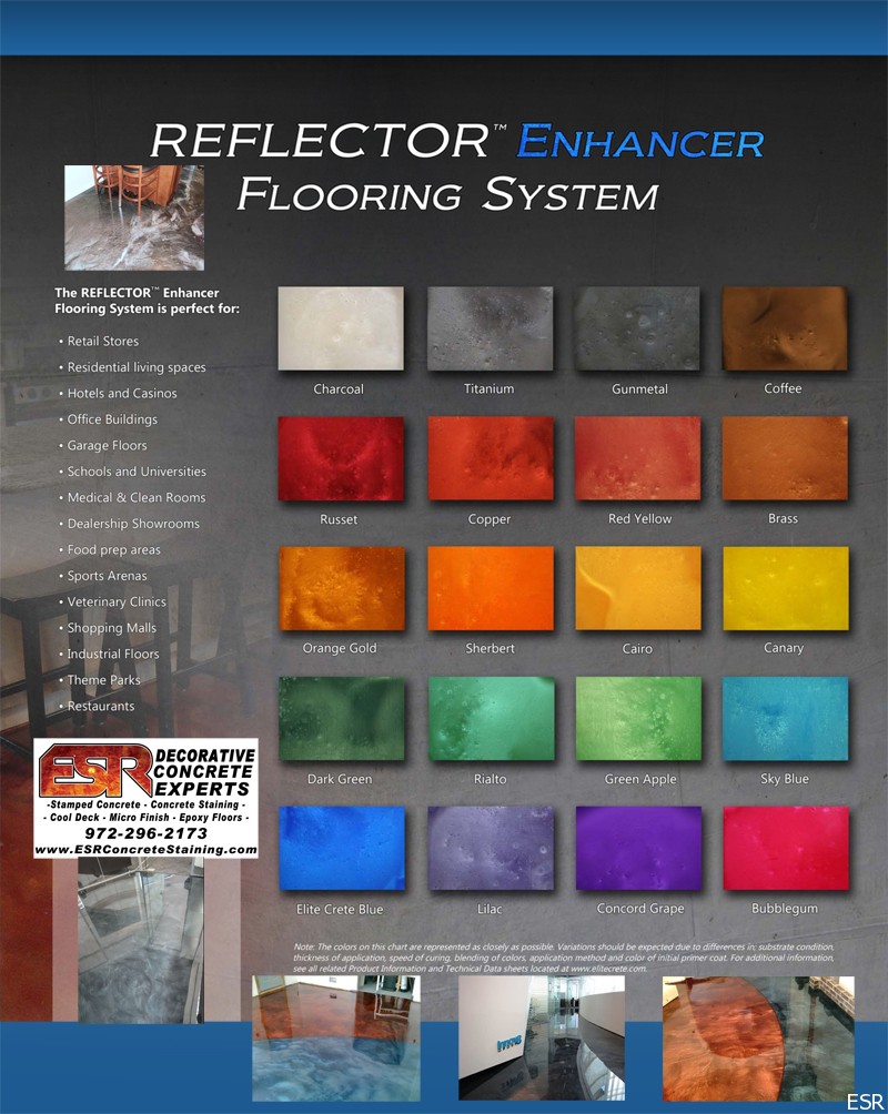Reflector Color Chart1