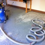 Disaster Epoxy Flooring Being Removed