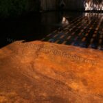 Acid stained patio