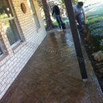 Slate Stamped Overlay