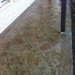 Slate Stamped Overlay
